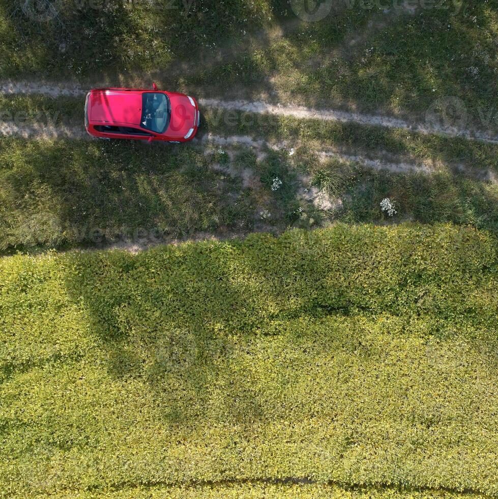 Auto op de Hagelandse autoroute
